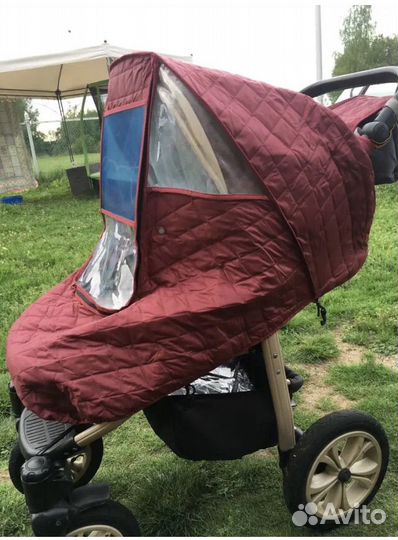 Ветровик-дождевик на коляску