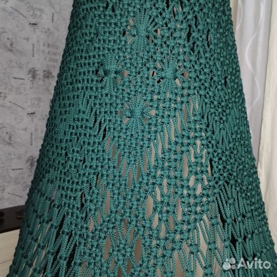 Подвесное кресло шатер макраме ручной работы