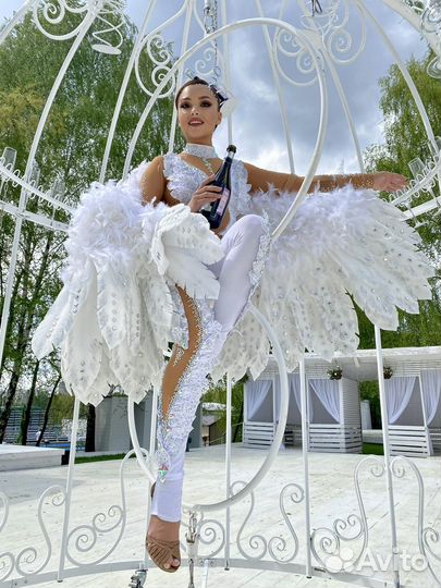 Девушка в клетке