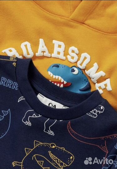 Комплект свитшот и худи C&A 104 122