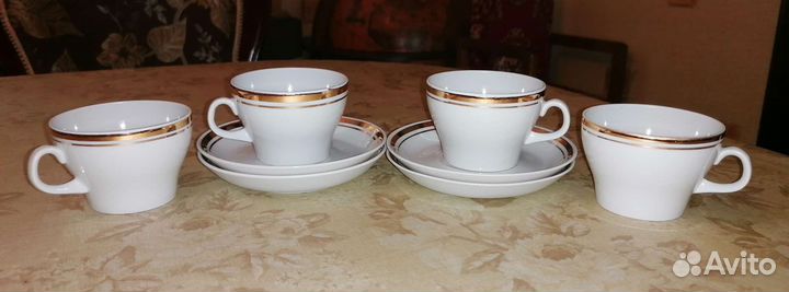 Кофейная пара, сервиз СССР Пролетарий 60-70 гг