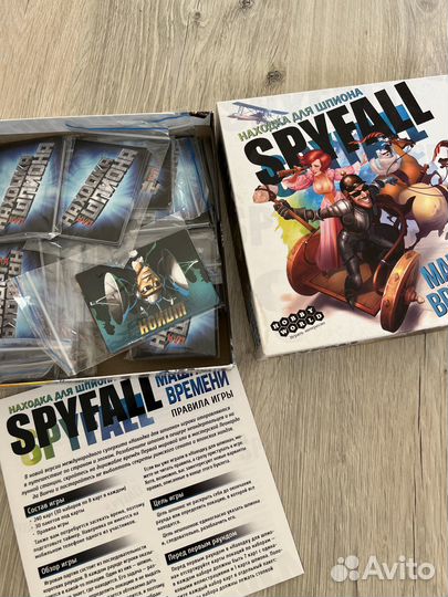 Карточная игра Находка для Шпиона. Машина Времени