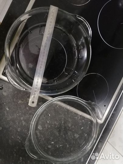 Стеклянная кастрюля Simax Чехия 3л