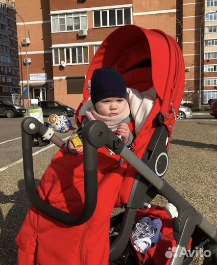 Коляска и все допы stokke trailz