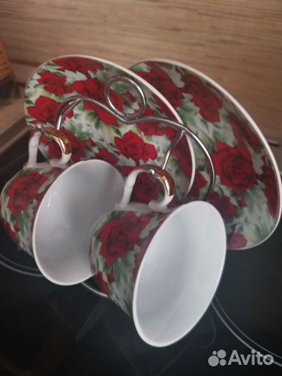 Посуда фарфор, хрусталь, гнутое стекло в идеале