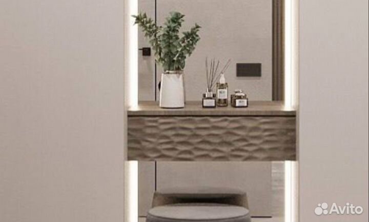 Дизайнерская тумба в ванную комнату