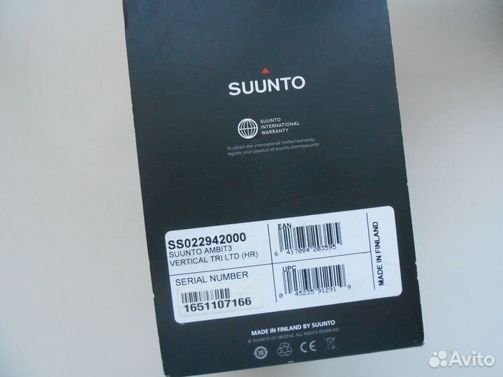Suunto Ambit3 Vertical.Black (HR)