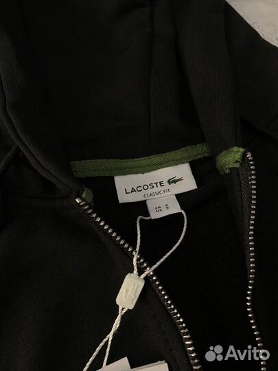 Толстовка Lacoste мужская на молнии