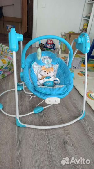 Шезлонг детский babyton