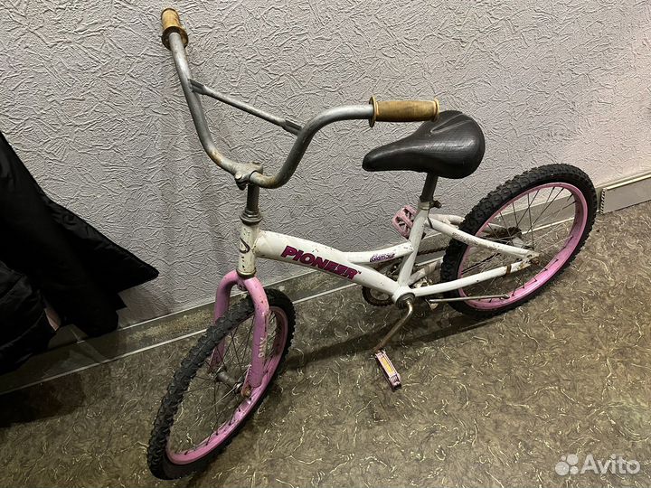 Детский велосипед pioneer б/у 20 колеса