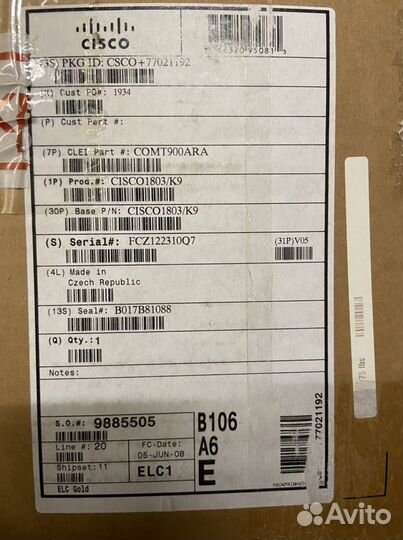 Оборудование zyxel, Cisco