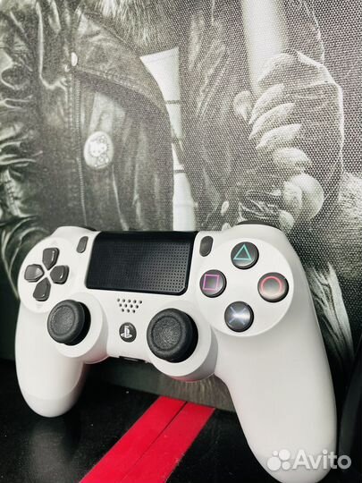Оригинальный белый Джойстик пс4 геймпад ps4