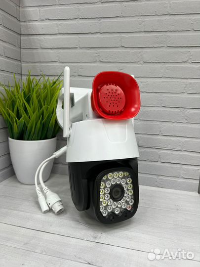 Поворотная Wi-Fi камера качество full HD