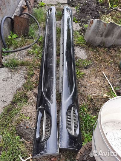 Накладки на пороги Lorinser W220