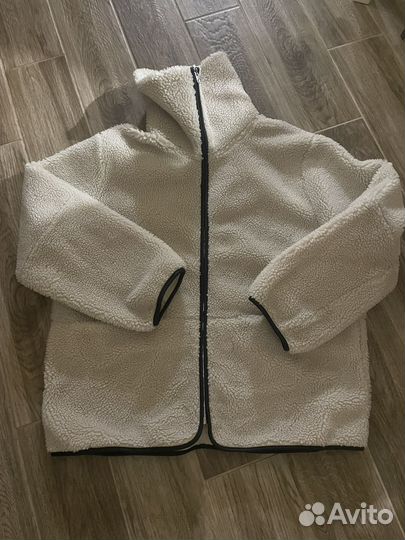 Шуба шерпа куртка arket