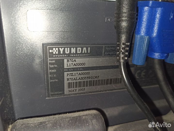 Монитор Hyunday B70A