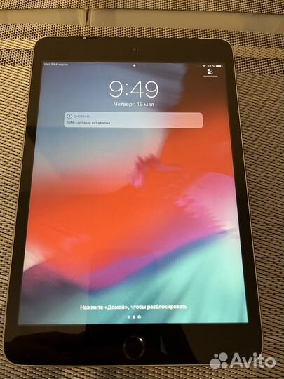 iPad mini 3 16gb wifi sim grey