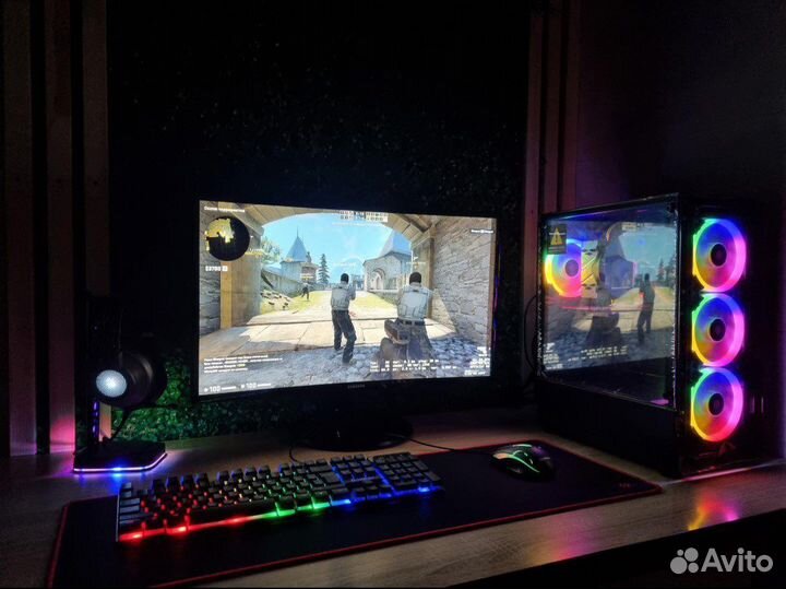 Компьютер для игр 1050ti 4gb