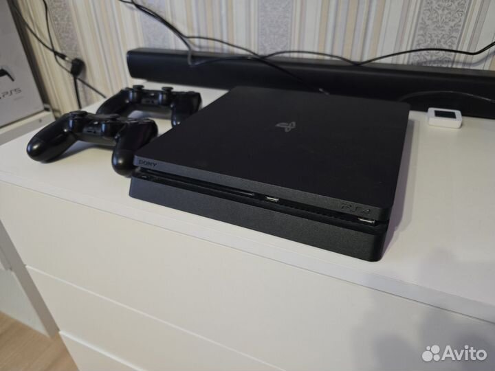 Sony PS4 slim 1tb 2дж, много игр