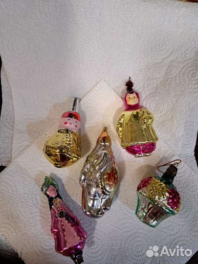 Елочные игрушки СССР