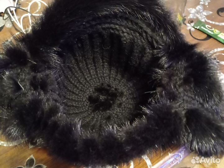 Шапка ушанка женская