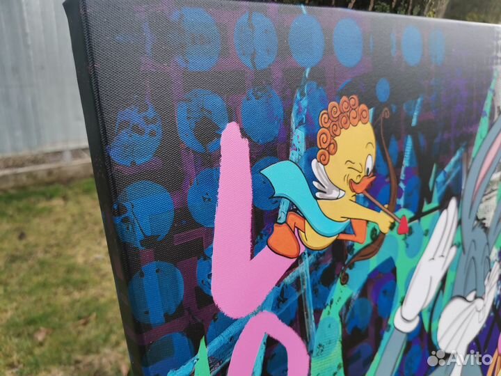 Картина Шлепающий Багз Банни