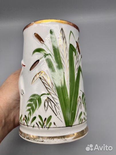 Кружка цапля 60-е гг Сысерть