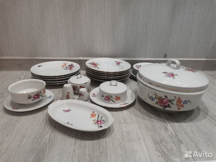 Сервиз столовый ГДР jlmenau 1777