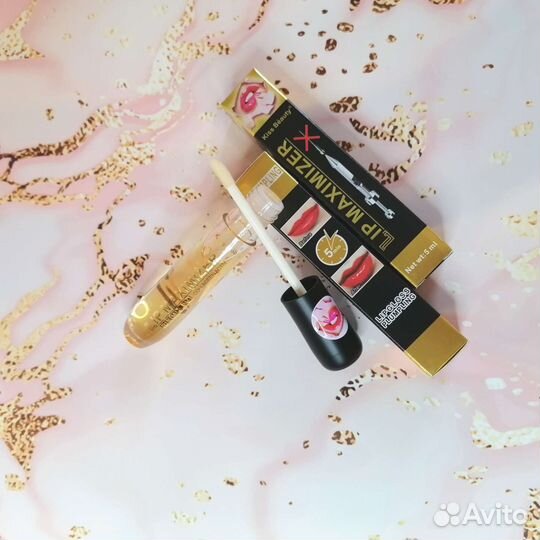 Блеск с эффектом увеличения объёма губ