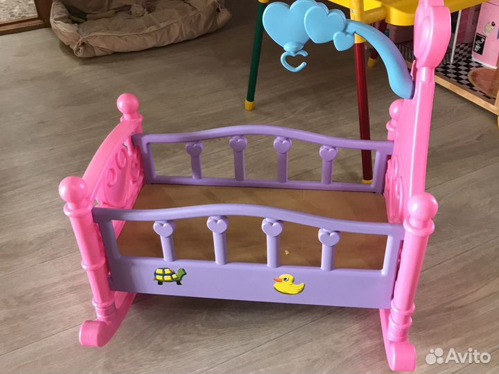 Кроватка игрушечная