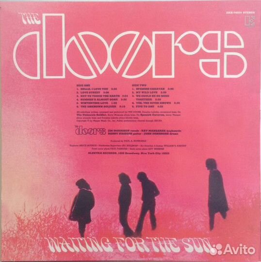 Виниловая пластинка The Doors waiting FOR THE SUN
