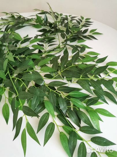 Лиана декоративная 170 см искусственная олива