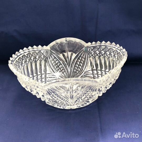 Салатник хрустальный