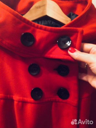 Куртка пальто женская с капюшоном