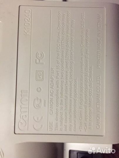 Принтер canon pixma (на запчасти)