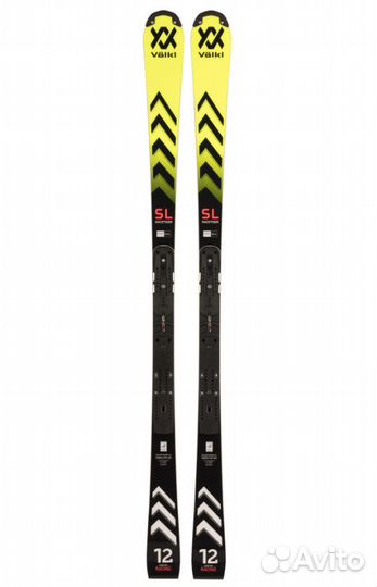 Горные лыжи Volkl SL 165 R FIS + Xcomp 16