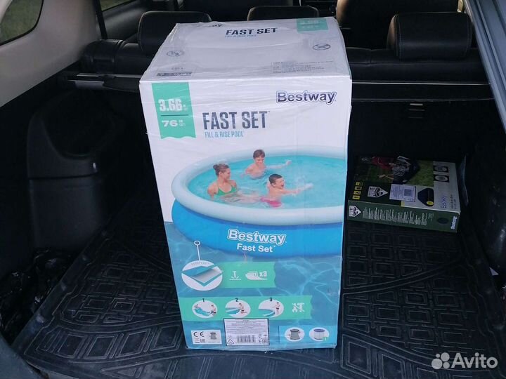 Бассейн bestway fast set
