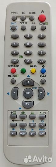 Универсальный пульт для кинескопных TV 