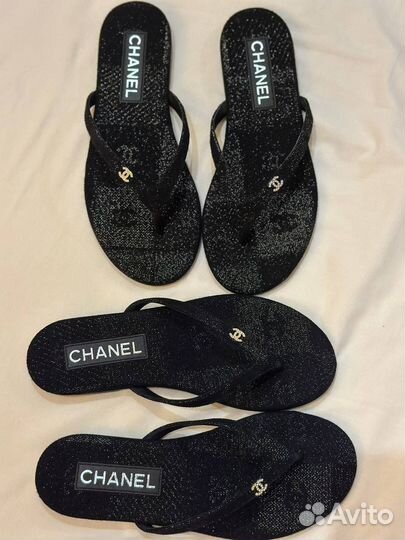 Шлепанцы Chanel