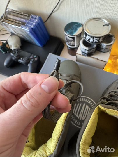 Ботинки зимние palladium 39,5 EU