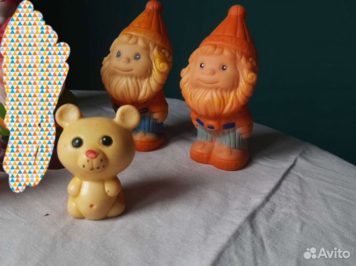Резиновые игрушки СССР