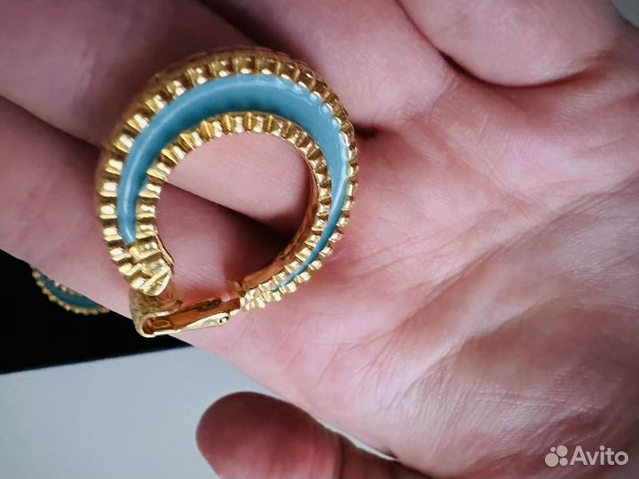 Винтажные клипсы Kenneth Jay Lane