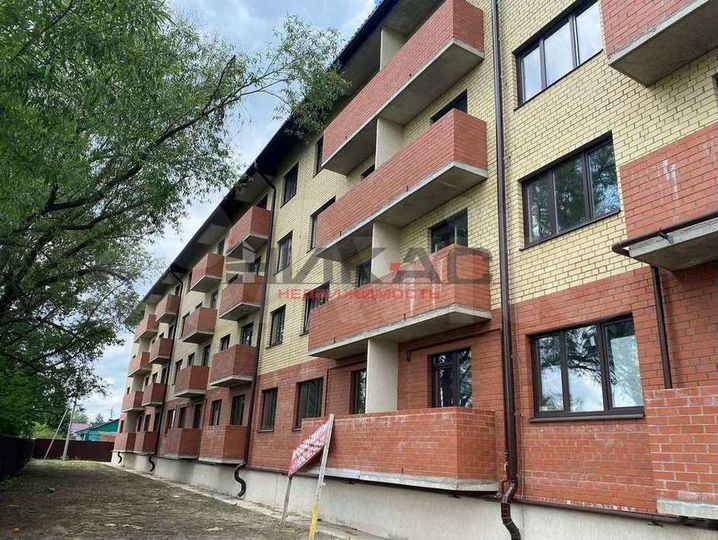 2-к. квартира, 52,7 м², 1/4 эт.