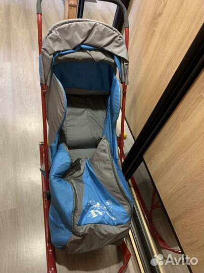 Коляска санки