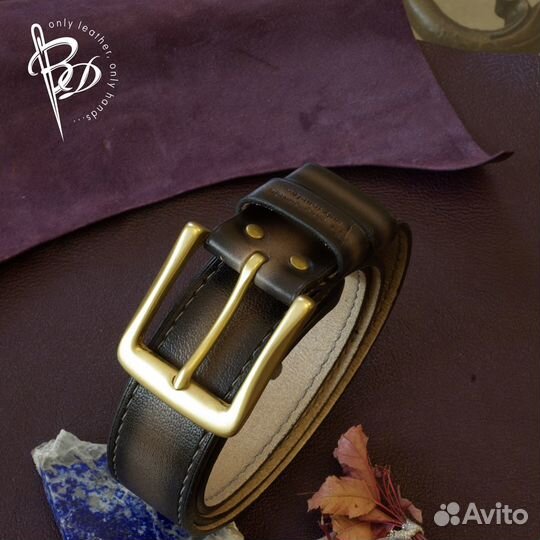 Ремень из натуральной кожи