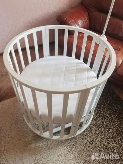 Кроватка трансформер Кедр Sofia 2 с маятником