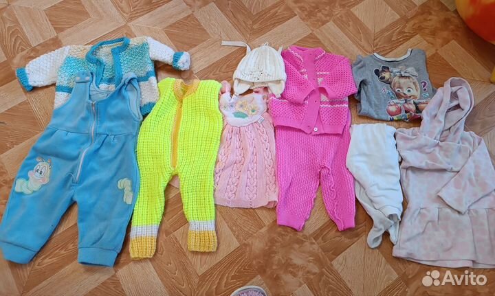 Детские вещи пакетом на девочку 68-80