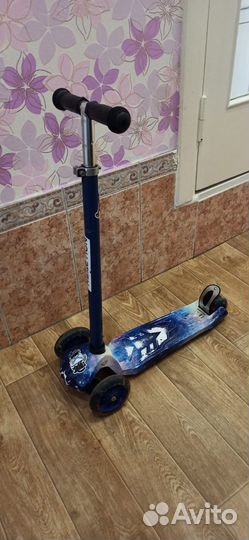 Самокат детский 3-ех колесный Reaction MIC, 120 мм