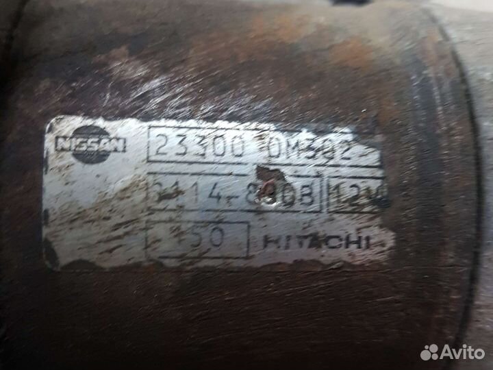 Стартер nissan almera N16/primera P10