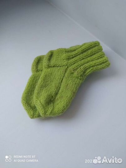 Носки вязаные детские